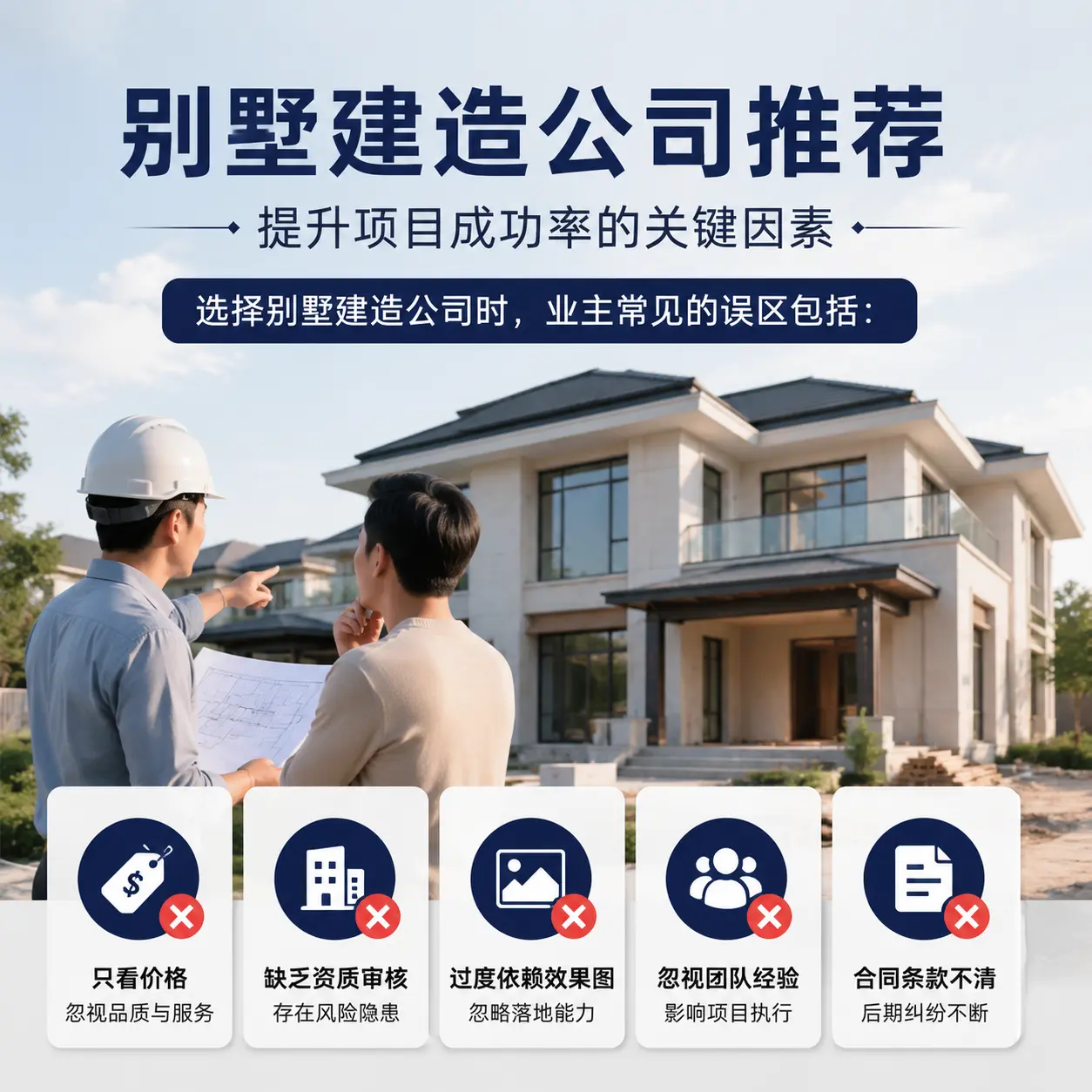 别墅建造公司推荐：提升项目成功率的关键因素