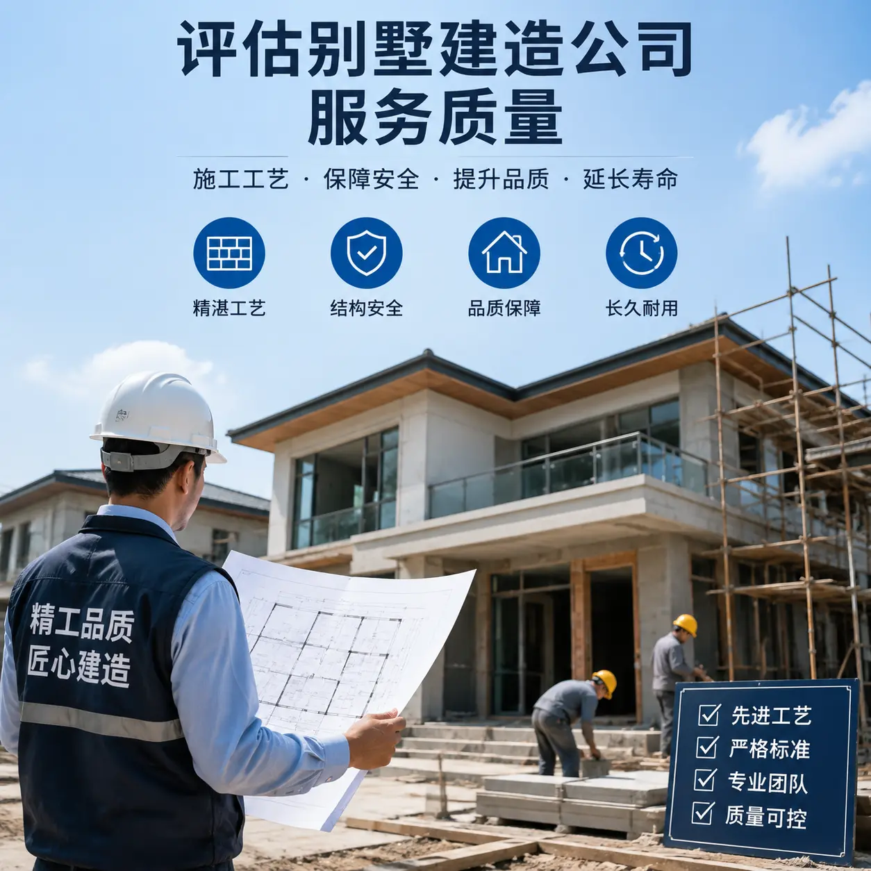 如何评估 惠水 别墅建造公司的服务质量？
