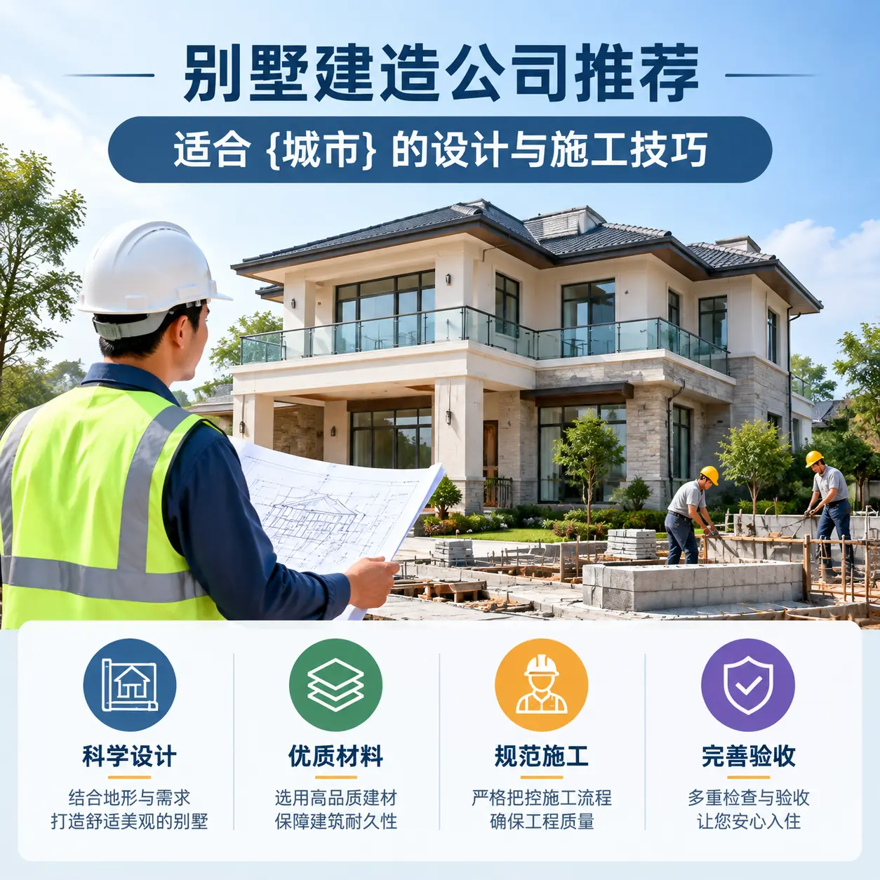 别墅建造公司推荐：适合 惠水 的设计与施工技巧