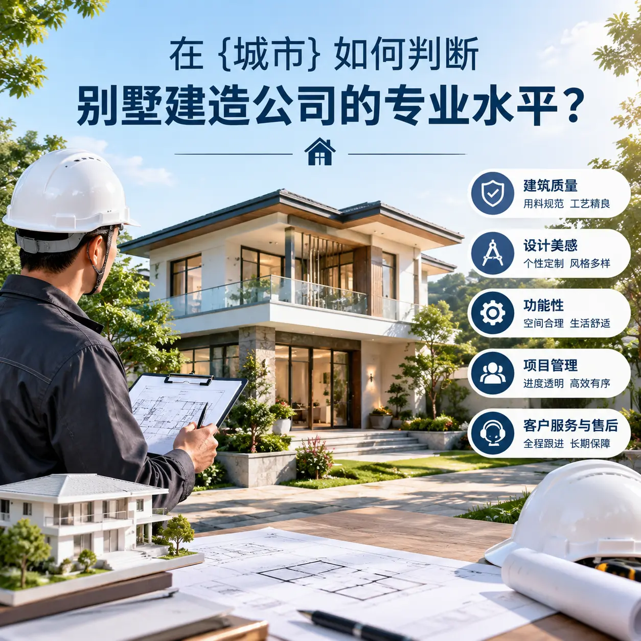 在 惠水 如何判断别墅建造公司的专业水平？