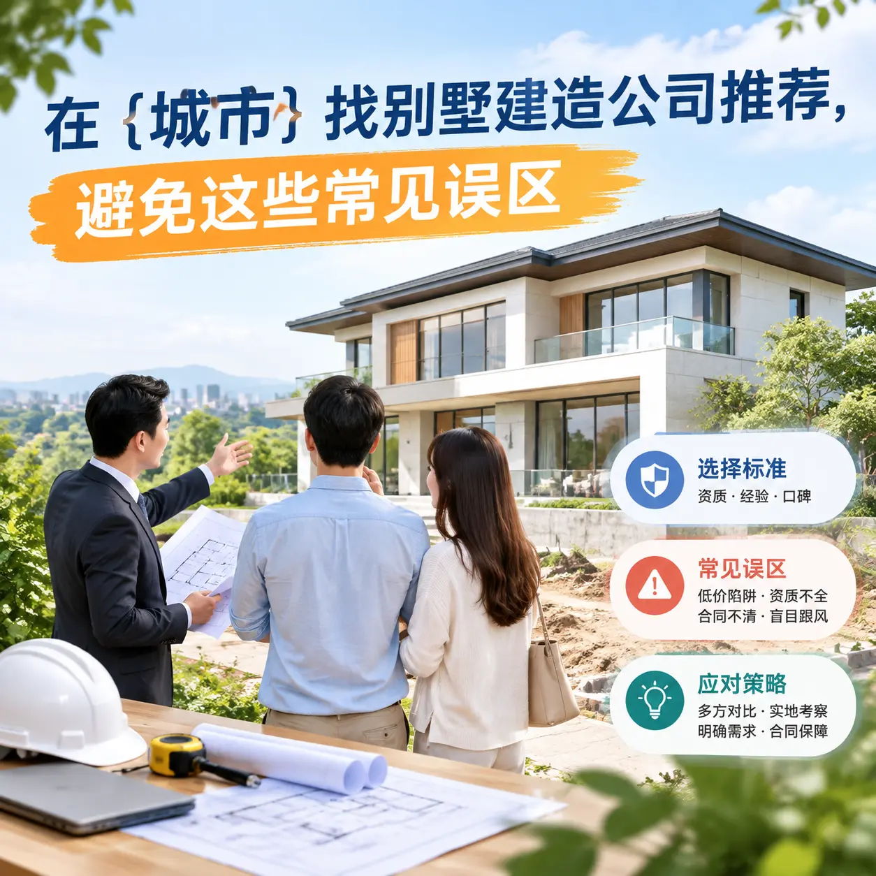 在 惠水 找别墅建造公司推荐，避免这些常见误区