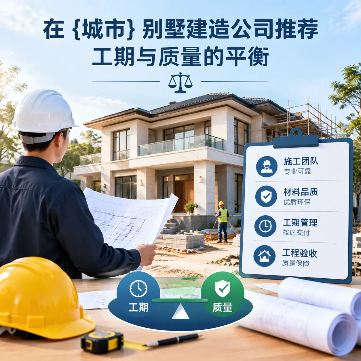 在 惠水 别墅建造公司推荐，工期与质量的平衡