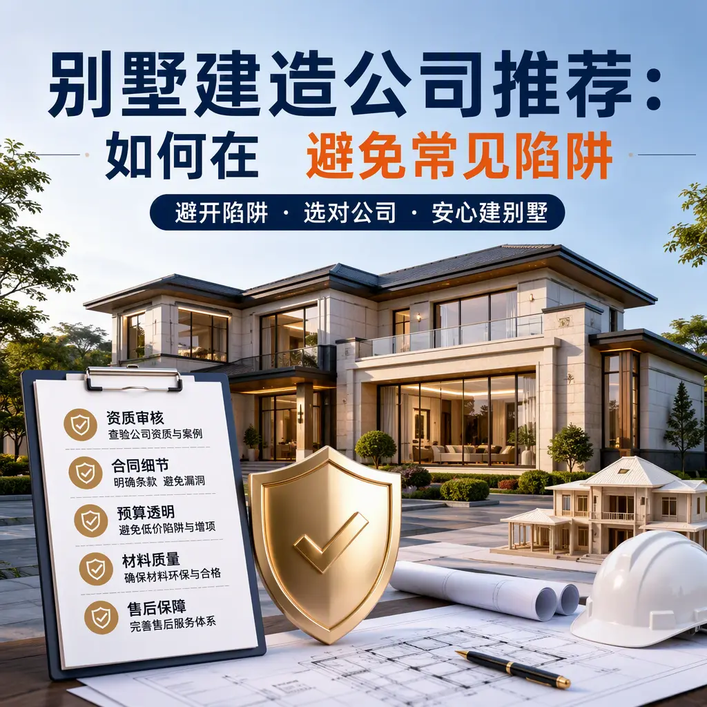 别墅建造公司推荐:如何在 惠水 避免常见陷阱