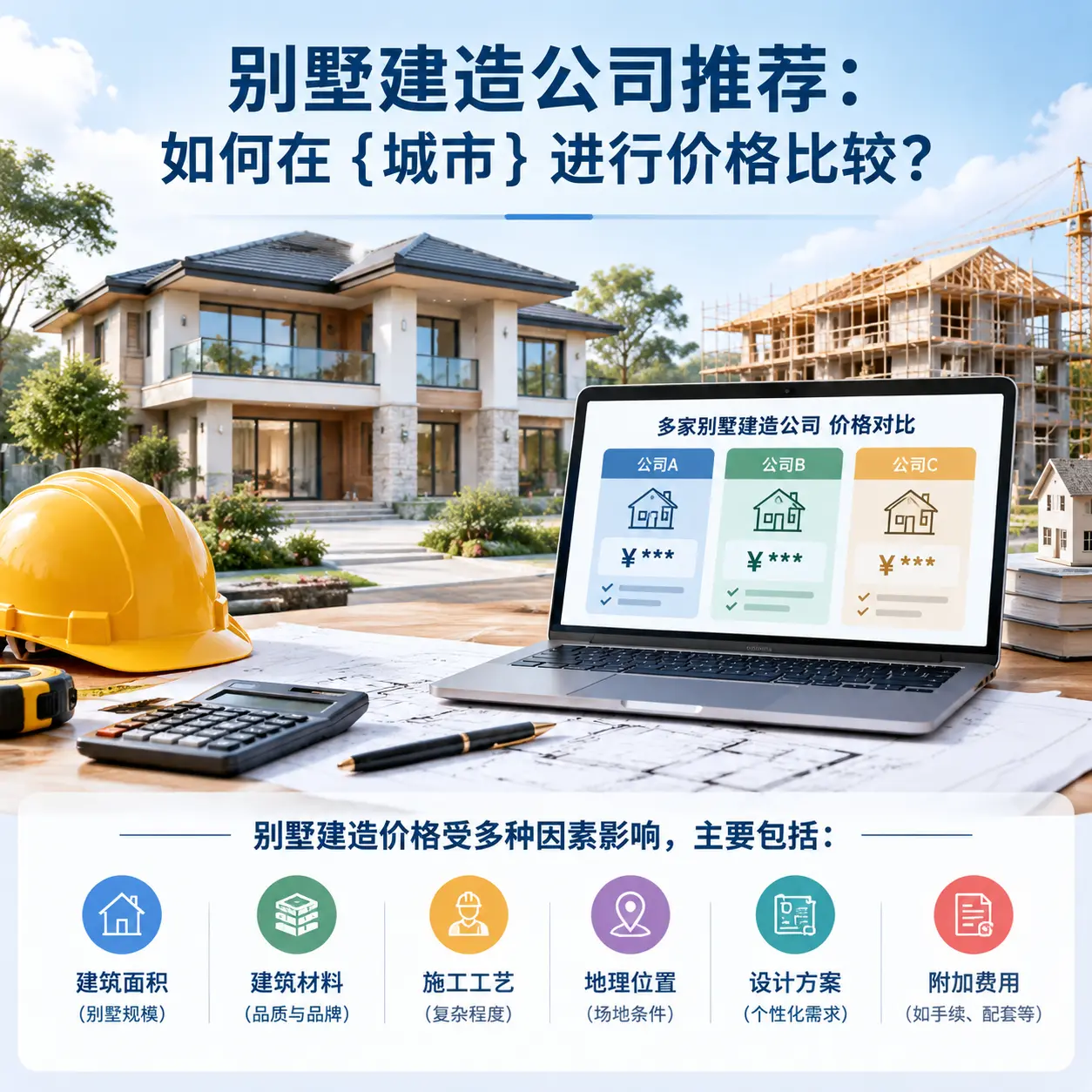 别墅建造公司推荐:如何在 惠水 进行价格比较?