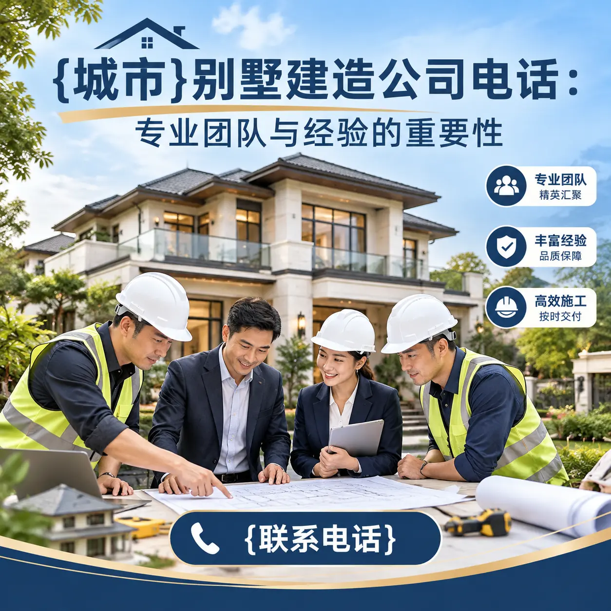 惠水别墅建造公司电话:专业团队与经验的重要性