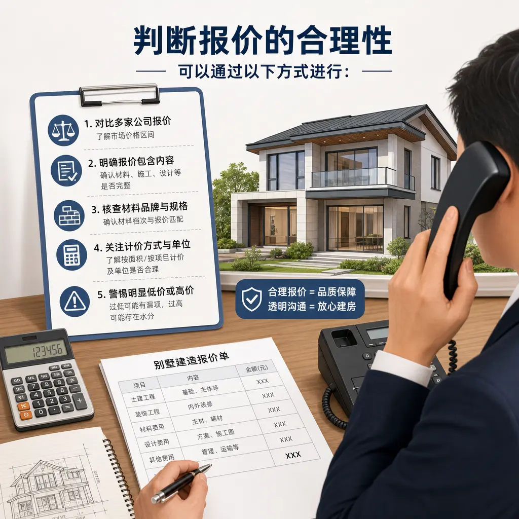 选择惠水别墅建造公司时，电话咨询的注意事项