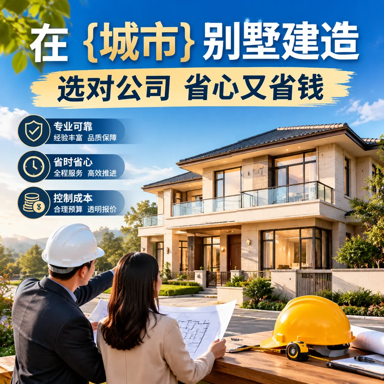 在 惠水 别墅建造,选对公司省心又省钱