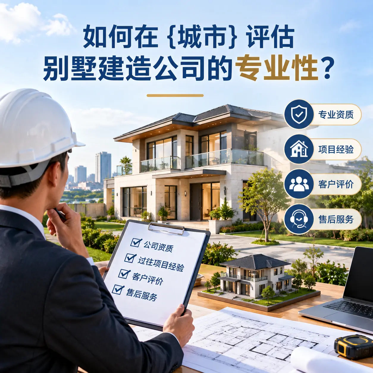 如何在 惠水 评估别墅建造公司的专业性?
