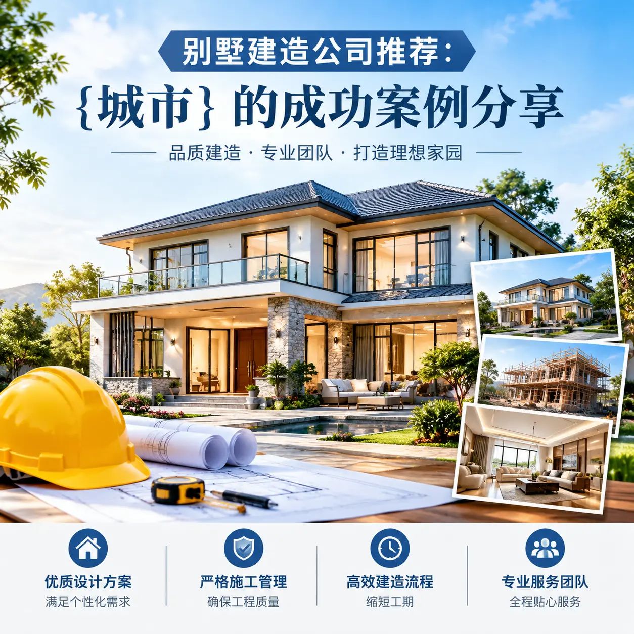 别墅建造公司推荐: 惠水 的成功案例分享
